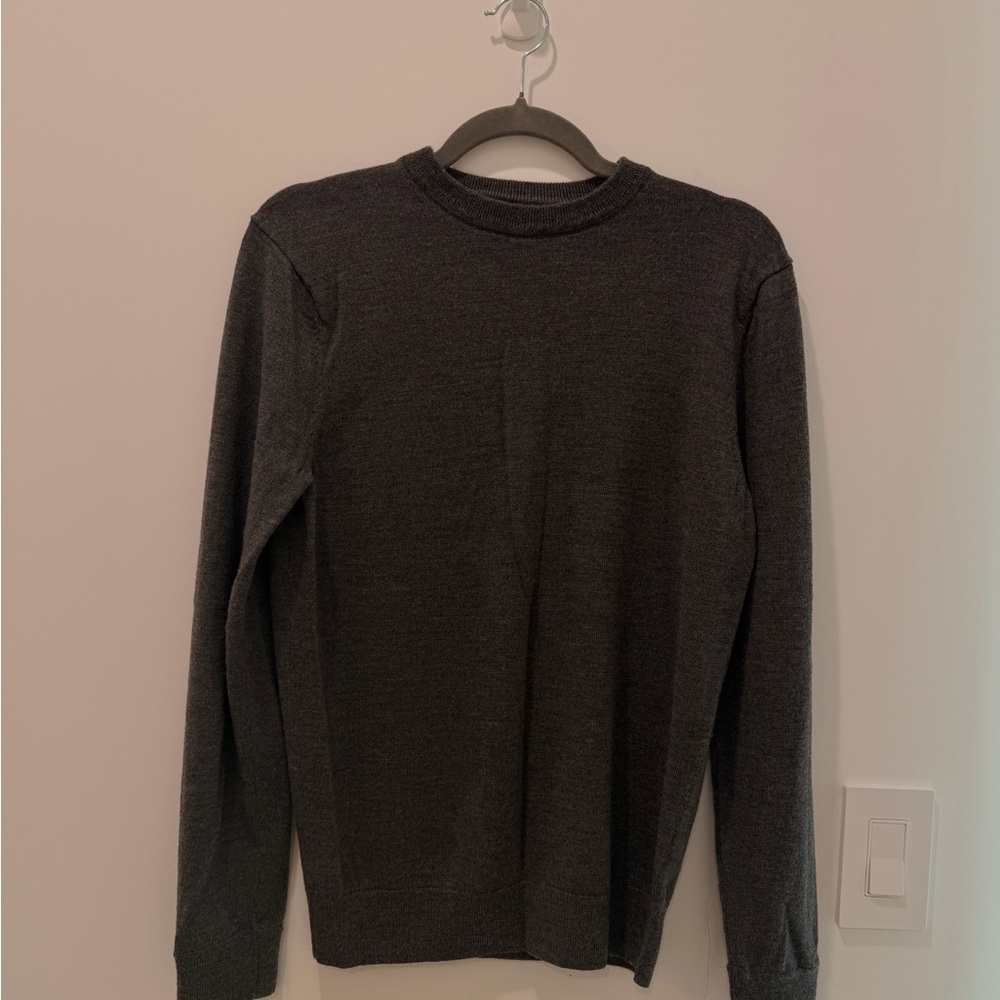 Nordstrom Men's Heather Grey Merino Sweater